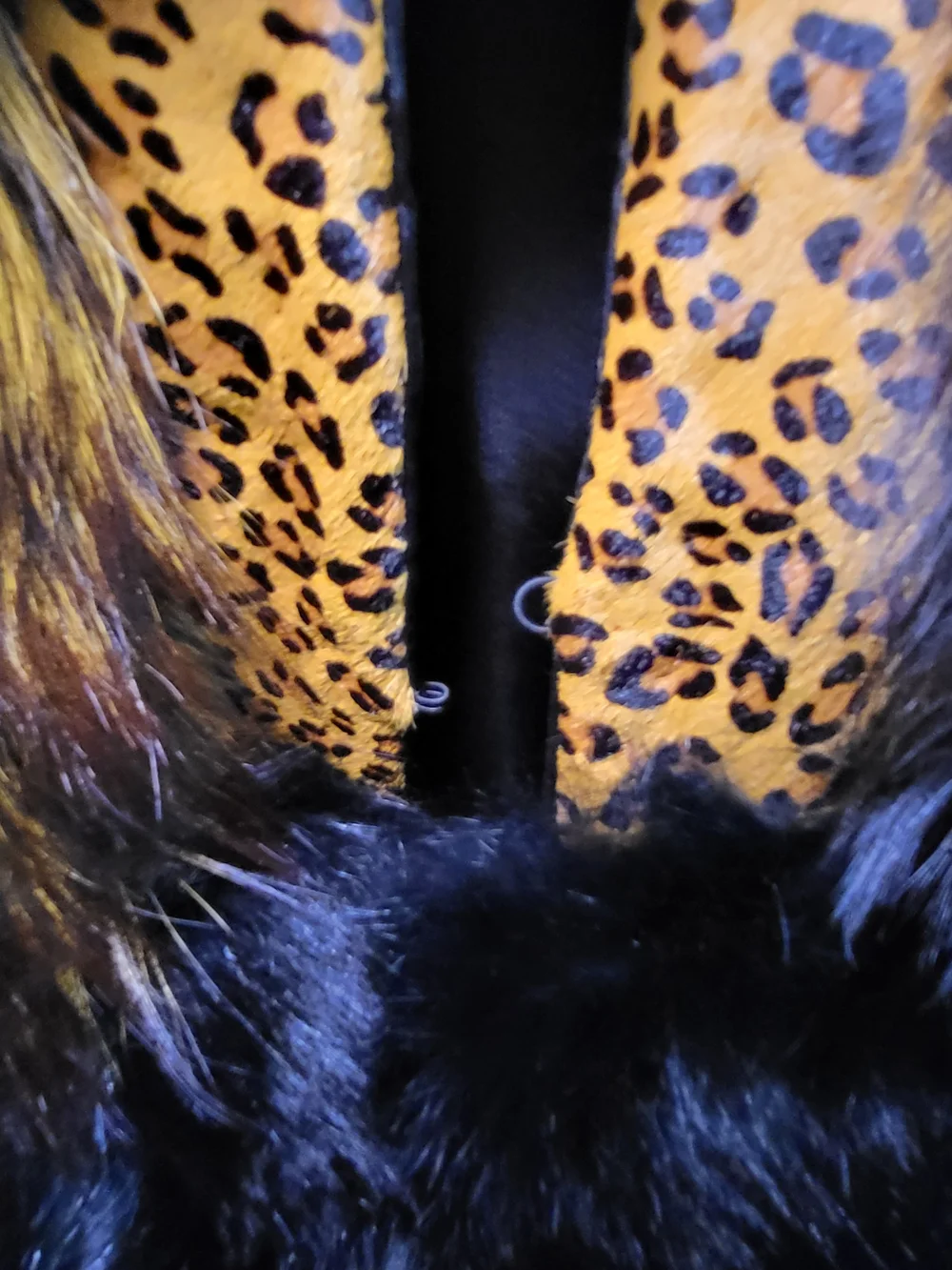 IamJenniferle LEOPARD PATCHWORK VEST (YELLOW)